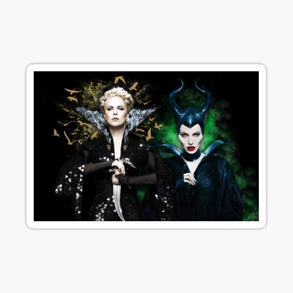 Item preview, Maleficent and Ravenna - Evil Queens designed and sold by Kristin Harris Productions: Fanart Designs.
