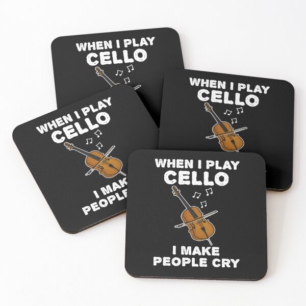 Item preview, When I Play Cello I Make People Cry designed and sold by doodlerob.