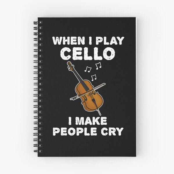 Item preview, When I Play Cello I Make People Cry designed and sold by doodlerob.