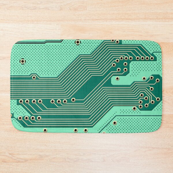 Item preview, Printed circuit board in green designed and sold by siloto.