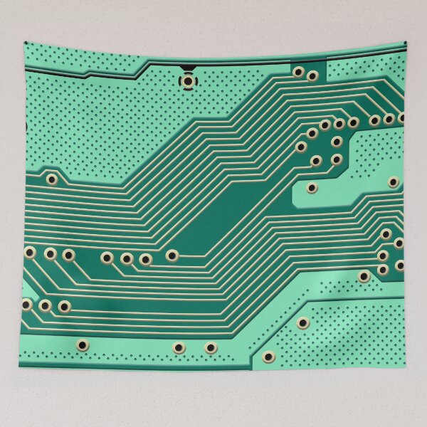 Item preview, Printed circuit board in green designed and sold by siloto.