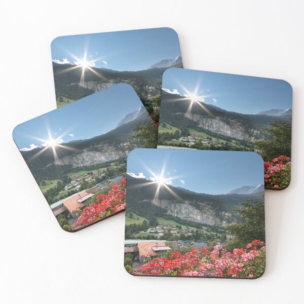 Item preview, Alpine Elegance - Swiss Mountain Majesty, Valley Life, and Nature's Embrace designed and sold by InbalTurShalom.