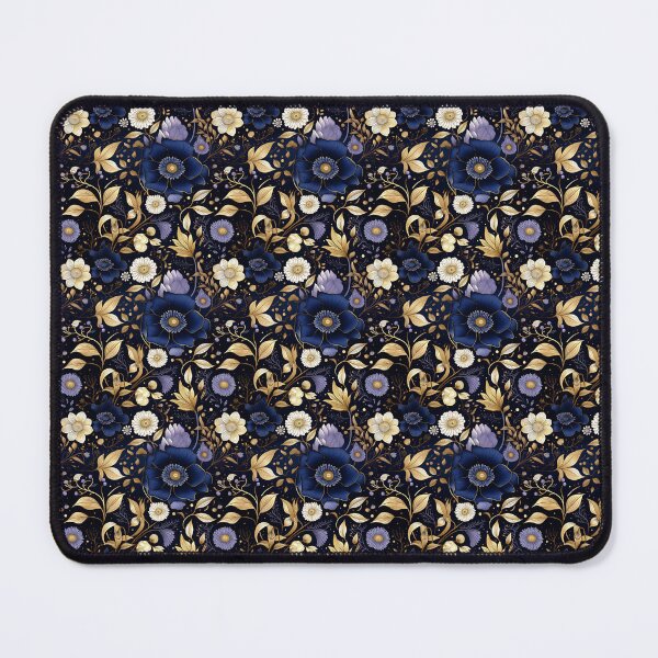 Item preview, Celestial Midnight Blooms: Starlit Palette designed and sold by BloomPattern.