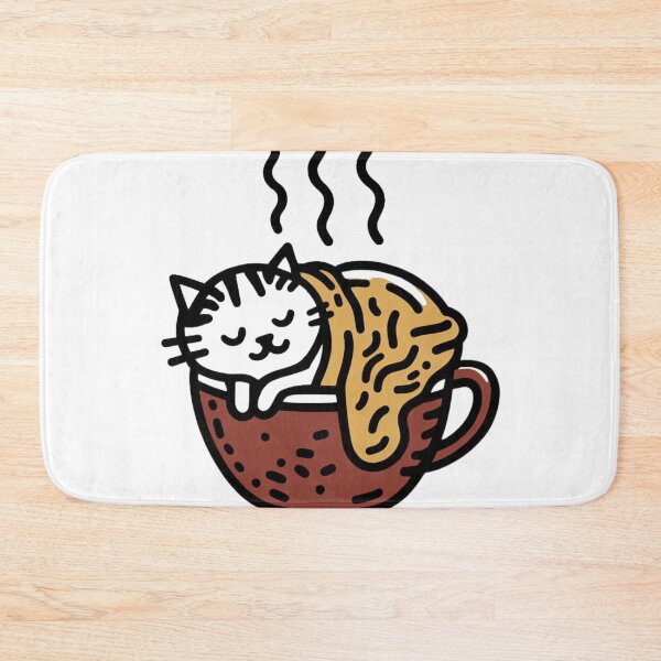 Item preview, Cat and Coffee Cat Cult Lovely Kitty Barista Cats designed and sold by sharon1210.