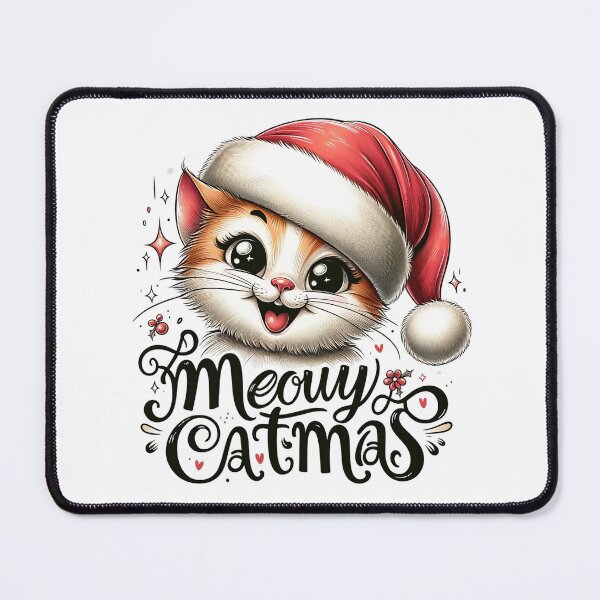 Item preview, Meowy Catmas - Festive Feline Cheer, Cute Cat designed and sold by Sonic-Store.