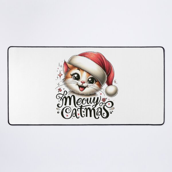 Item preview, Meowy Catmas - Festive Feline Cheer, Cute Cat designed and sold by Sonic-Store.