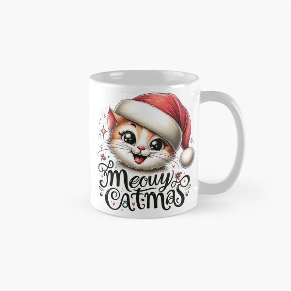 Item preview, Meowy Catmas - Festive Feline Cheer, Cute Cat designed and sold by Sonic-Store.