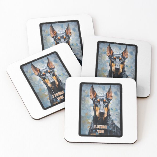 Item preview, Doberman Design I Judge You designed and sold by CheekyChimpCo.