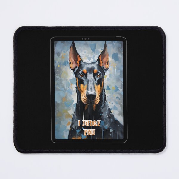 Item preview, Doberman Design I Judge You designed and sold by CheekyChimpCo.