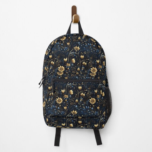 Item preview, Enchanting Midnight Garden: Starlit Floral Theme designed and sold by BloomPattern.