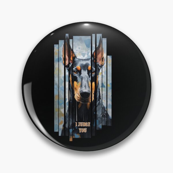 Item preview, Doberman Design I Judge You designed and sold by CheekyChimpCo.