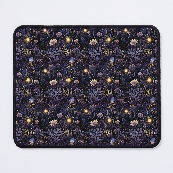 Item preview, Celestial Midnight Blossoms: Starlit Garden Art designed and sold by BloomPattern.