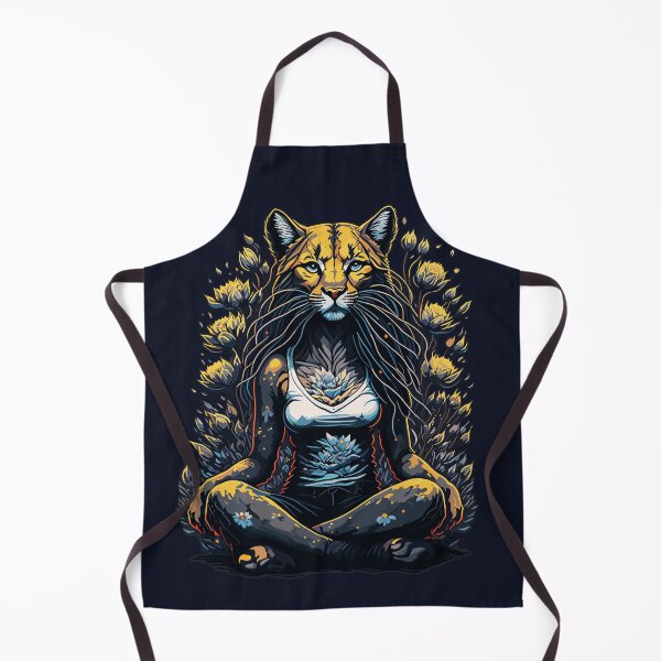 Item preview, Yoga, Relax, Meditation, Vibrations, Сougar designed and sold by volkova2023.