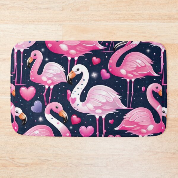 Item preview, Whimsical Pink Flamingoes Designs designed and sold by purplesensation.