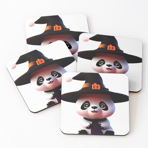 Item preview, Little witch panda designed and sold by FICICI.