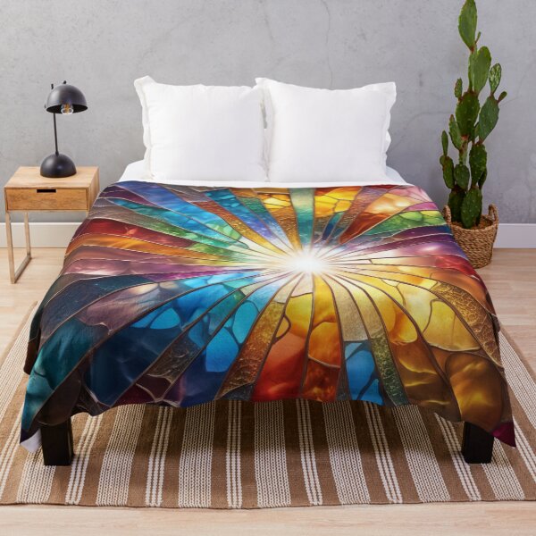 Item preview, Stained Glass Sunburst designed and sold by Tau Tia L Douglass.