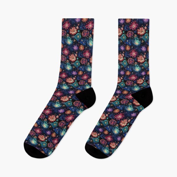 Item preview, Dynamic Bloom Blast: Festive Firework Flourish designed and sold by BloomPattern.
