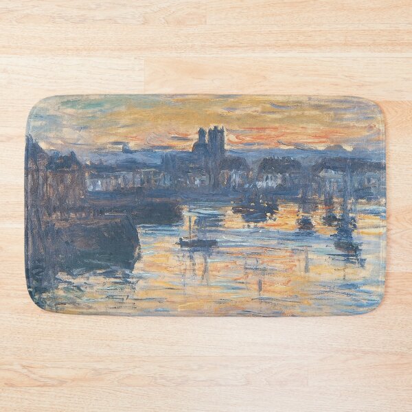 Item preview, Claude Monet's Port of Dieppe, Evening designed and sold by mosfunky.
