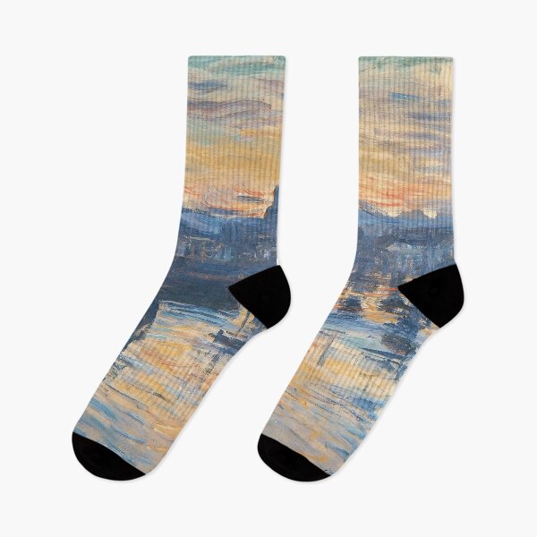Item preview, Claude Monet's Port of Dieppe, Evening designed and sold by mosfunky.