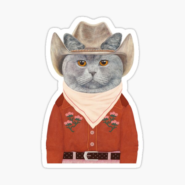 Item preview, British Shorthair Carnival Cat designed and sold by AnimalCrew.
