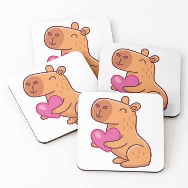 Item preview, love capybara designed and sold by ReephShop ★★★★★.
