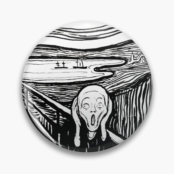 Aperçu de l'œuvre Le cri 1895 Edvard Munch créée et vendue par RocketshipRetro.