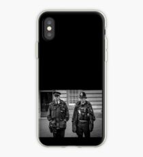 Vinilo o funda para iPhone Oficiales de policía ingleses