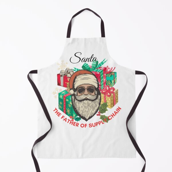 Item preview, Santa, the father and founder of supply chain, supply chain christmas designed and sold by NoetherSym.