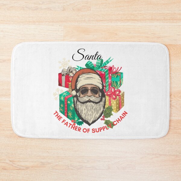 Item preview, Santa, the father and founder of supply chain, supply chain christmas designed and sold by NoetherSym.