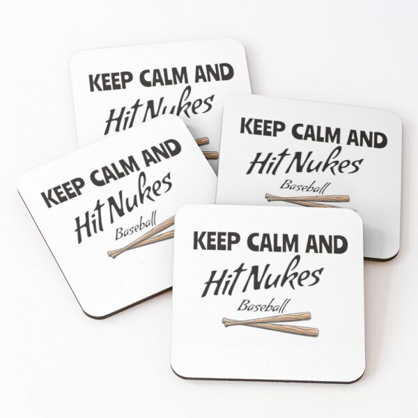 Item preview, Keep calm and hit nukes baseball essential t-shirts collections. designed and sold by bloosoms.