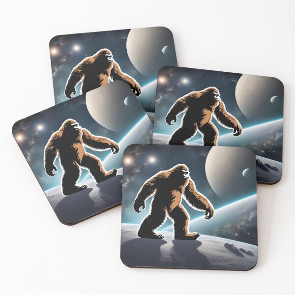 Item preview, Sasquatch In Space designed and sold by Planetporridge.