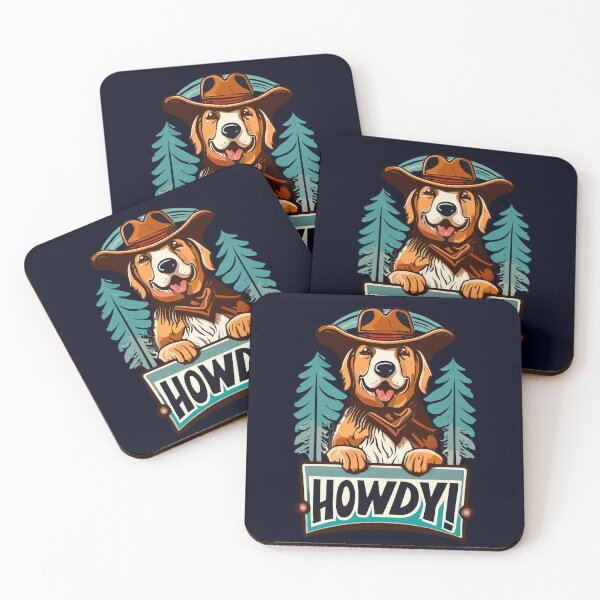 Item preview, Vintage Cowboy Dog, Nature and Country Music Lover designed and sold by madtoyman.