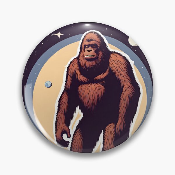Item preview, Space bigfoot designed and sold by Planetporridge.