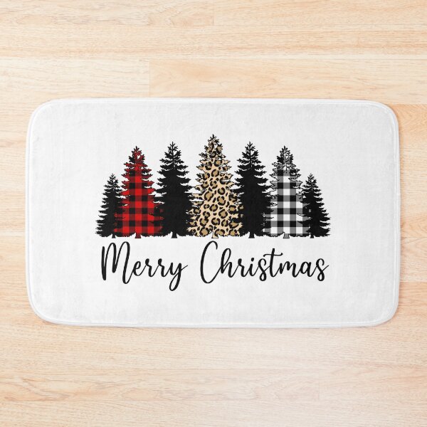Item preview, Merry Christmas Plaid and Cheetah Print designed and sold by PrettyPage.