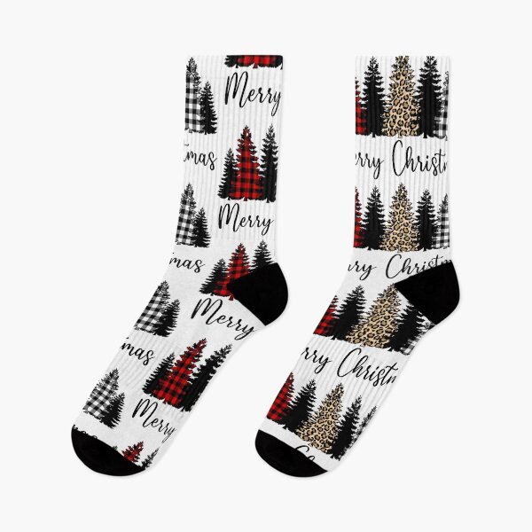 Item preview, Merry Christmas Plaid and Cheetah Print designed and sold by PrettyPage.