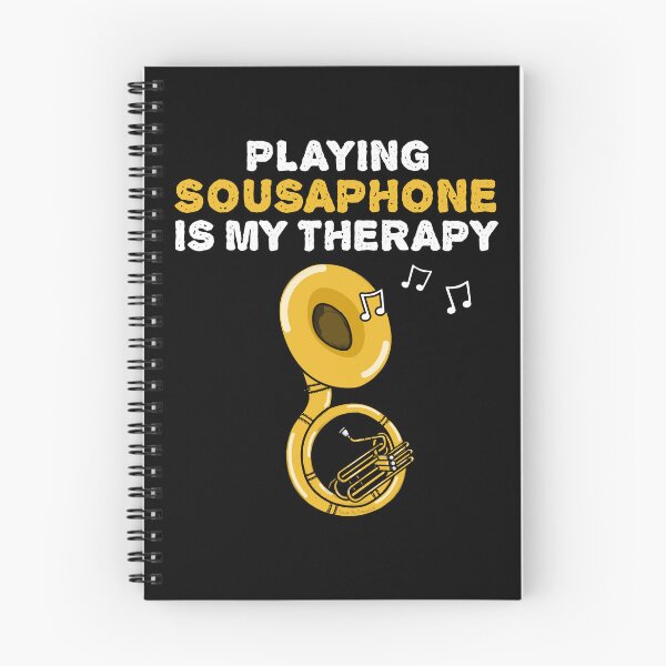 Item preview, Playing Sousaphone Is My Therapy, Brass Musician Funny designed and sold by doodlerob.