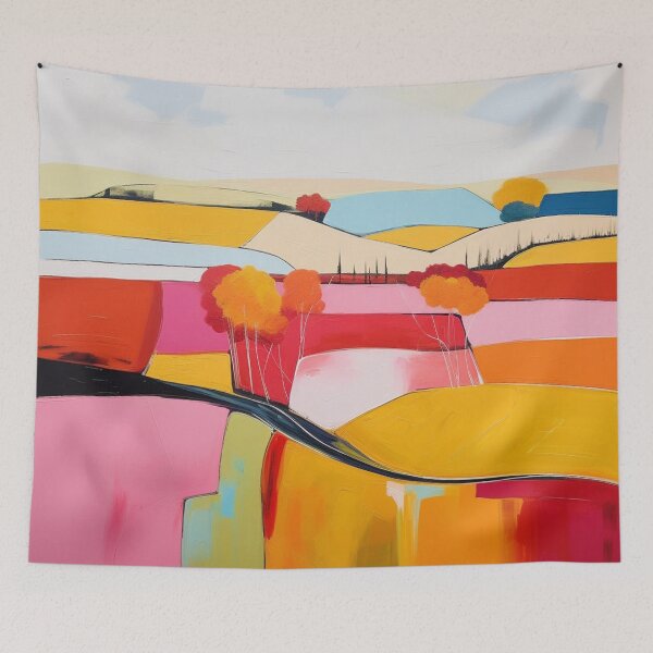 Item preview, A abstract minimalist landscape designed and sold by KingAbyss.