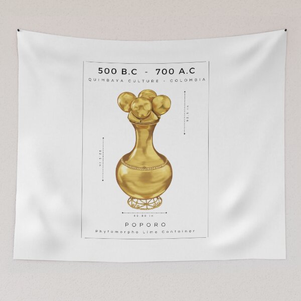 Item preview, Archaeological treasure - Poporo Quimbaya Culture - Funerary Archeology designed and sold by Carola-art.