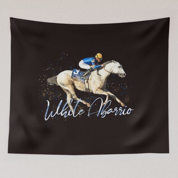 Item preview, White Abarrio 2023 Breeders Cup Classic Champion designed and sold by Ginny Luttrell.