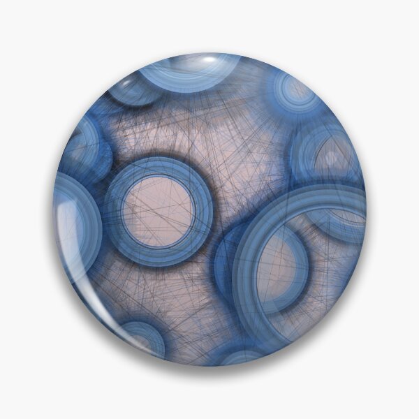 Item preview, Blue Floating Circles designed and sold by Tactux - Digital Artist.