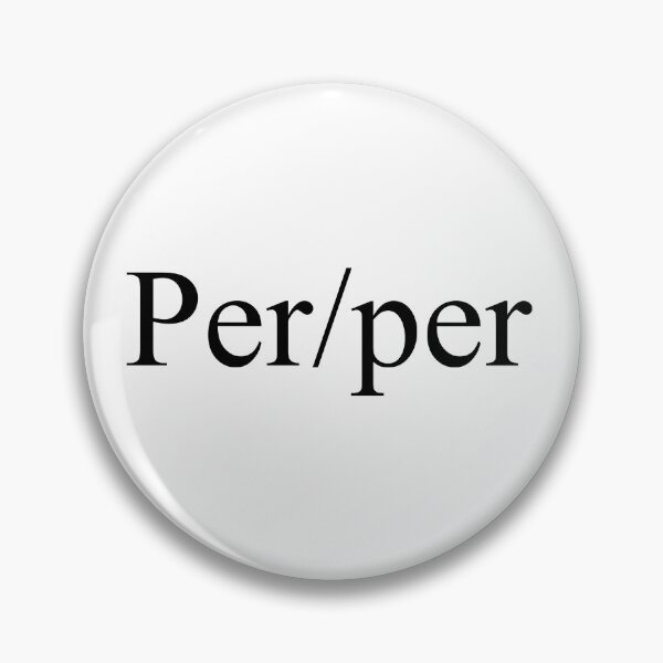Item preview, Per/per pronouns designed and sold by TicaCreations.