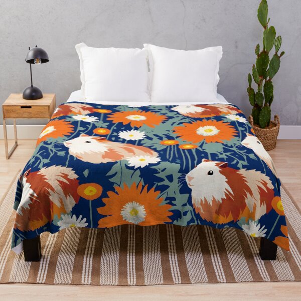 Item preview, Guinea Pigs The Flower Power Edition (large pattern) designed and sold by the-lamplighter.