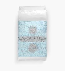 Ed Sheeran Divide Duvet Cover