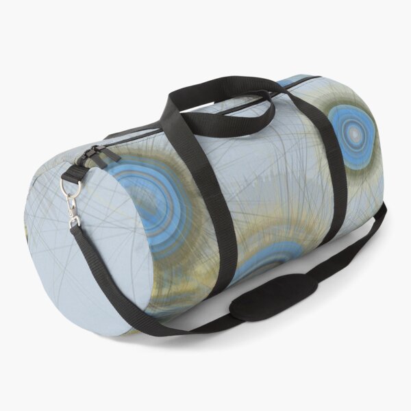 Item preview, Blue Yellow Floating Sparkly Circles designed and sold by Tactux - Digital Artist.