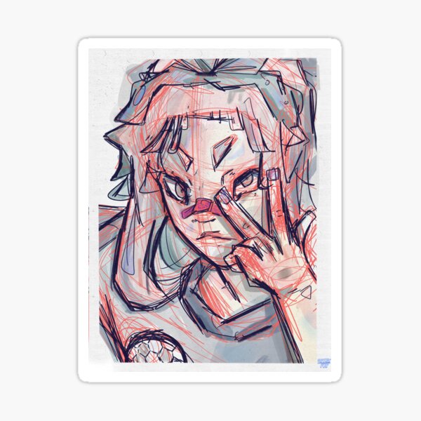 Looking Sketchy Sticker