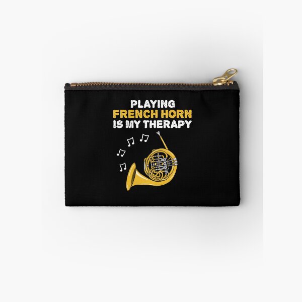 Item preview, Playing French Horn Is My Therapy, Brass Musician designed and sold by doodlerob.