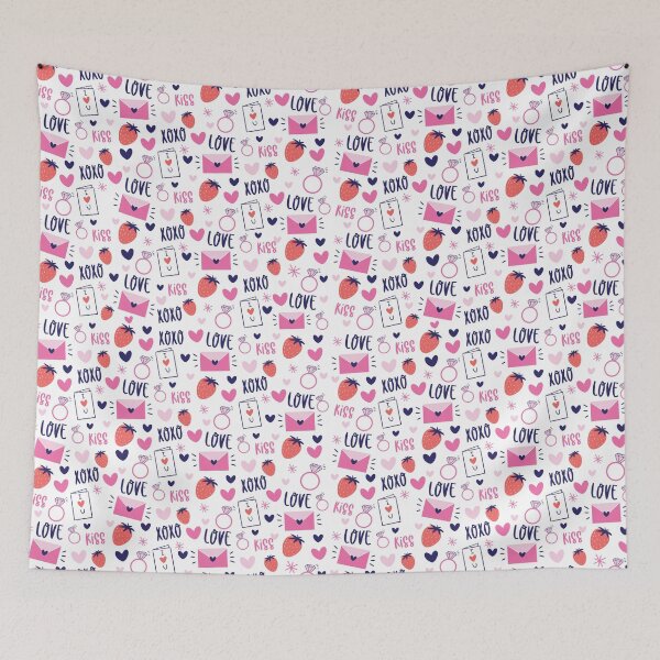 Item preview, Love XOXO Cute Pattern designed and sold by Eliza Fortney.