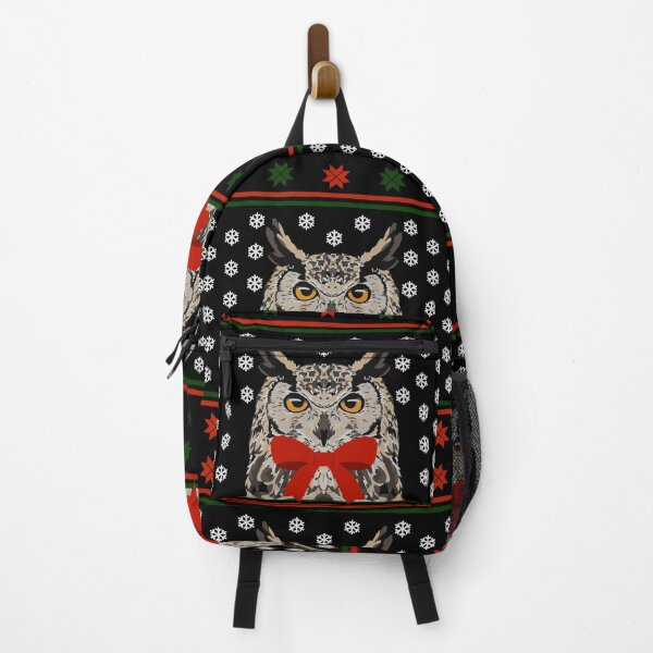 Item preview, Ugly Christmas Sweater - Eagle Owl designed and sold by GeoCreate.