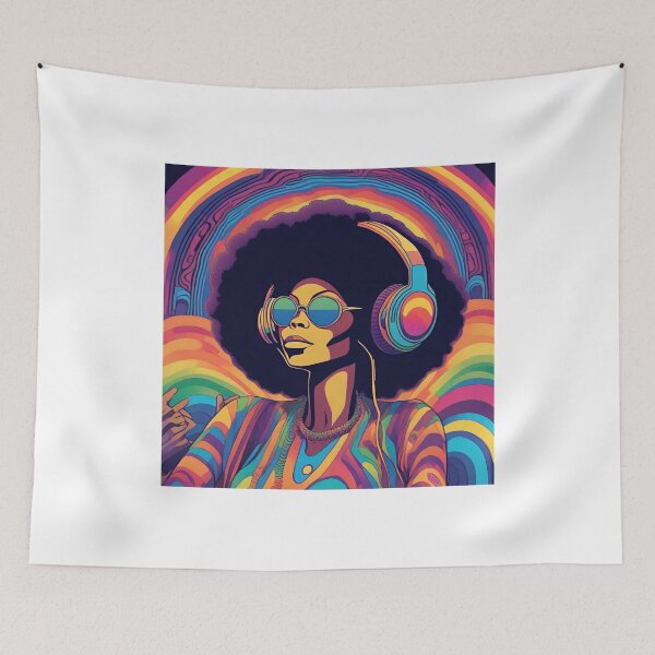 Item preview, African Woman - Colors of music designed and sold by BababuuuPrint.