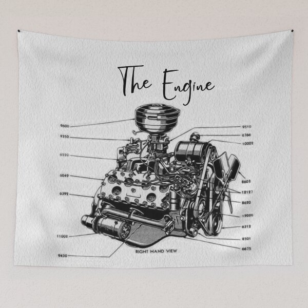 Item preview, THE ENGINE designed and sold by johnnyssandart.
